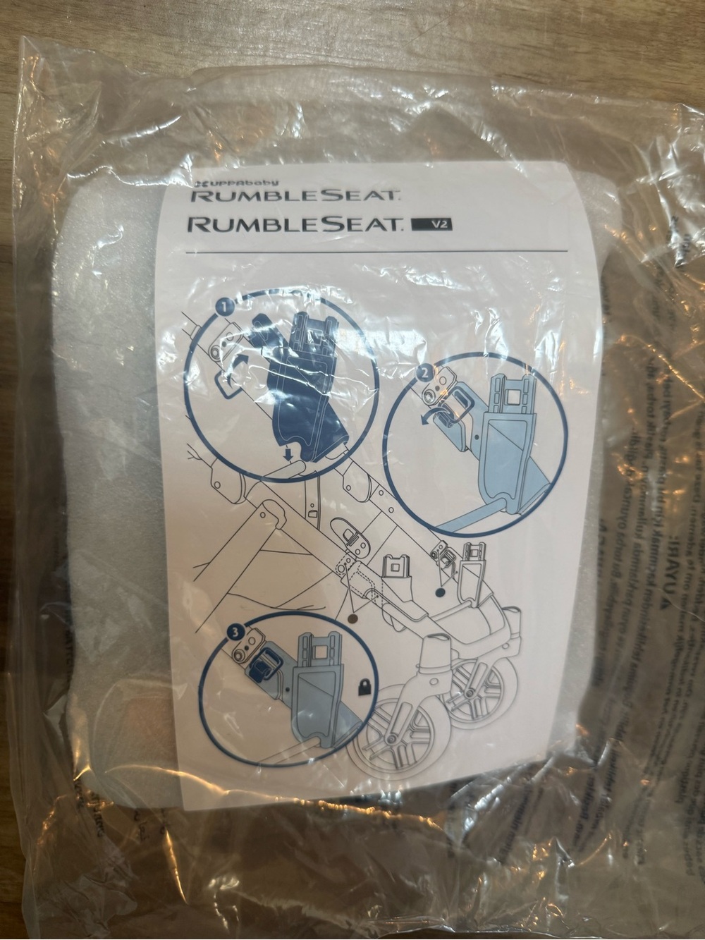 RumbleSeat V2 Uppababy Stroller adapters
